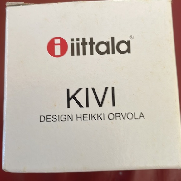 Vintage RED Iittala Marimekko candle votive🌲❣️ - Picture 3 of 5